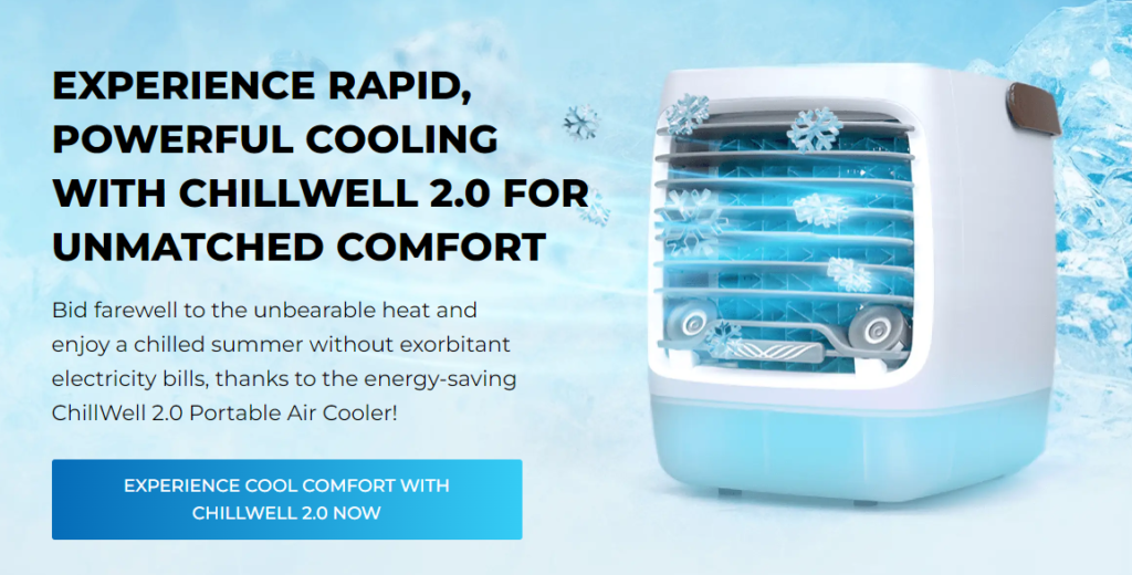 ChillWell 2.0- The Pinnacle of Modern, Portable Air Coolers! - Buy 24x7 ...